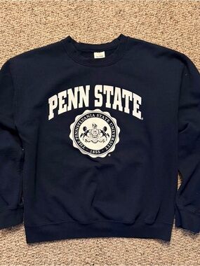 Gildan vintage Penn State Navy Pullover Crewneck  womens Medium